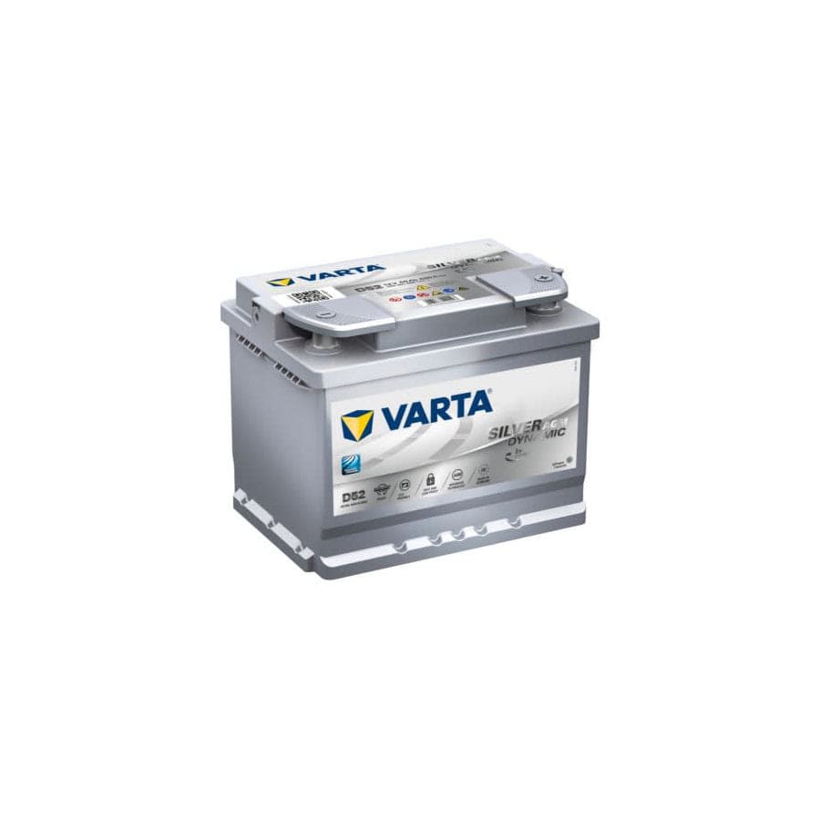 Varta D52 Silver Dynamic AGM Car Battery: Type 027 | ML Performance UK Car Parts