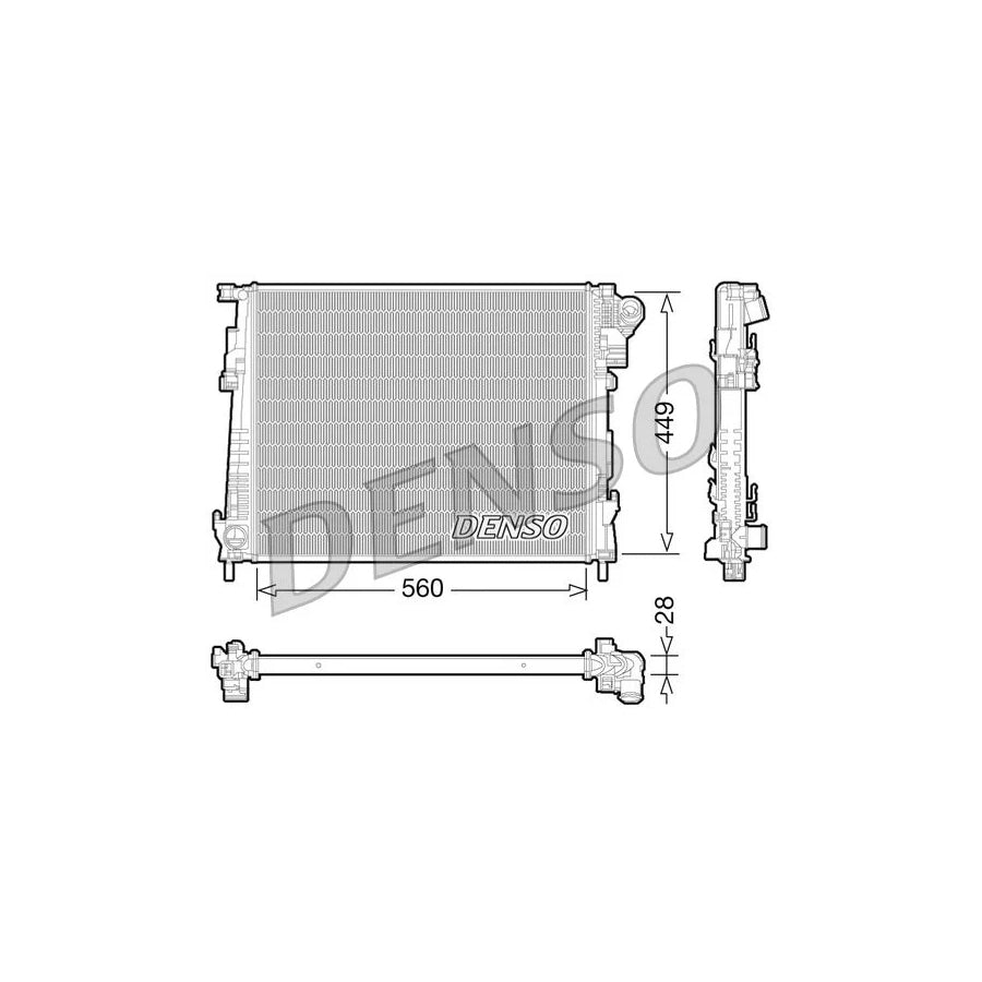 Denso DRM23094 Drm23094 Engine Radiator | ML Performance UK