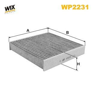 WIX Filters WP2231 Pollen Filter