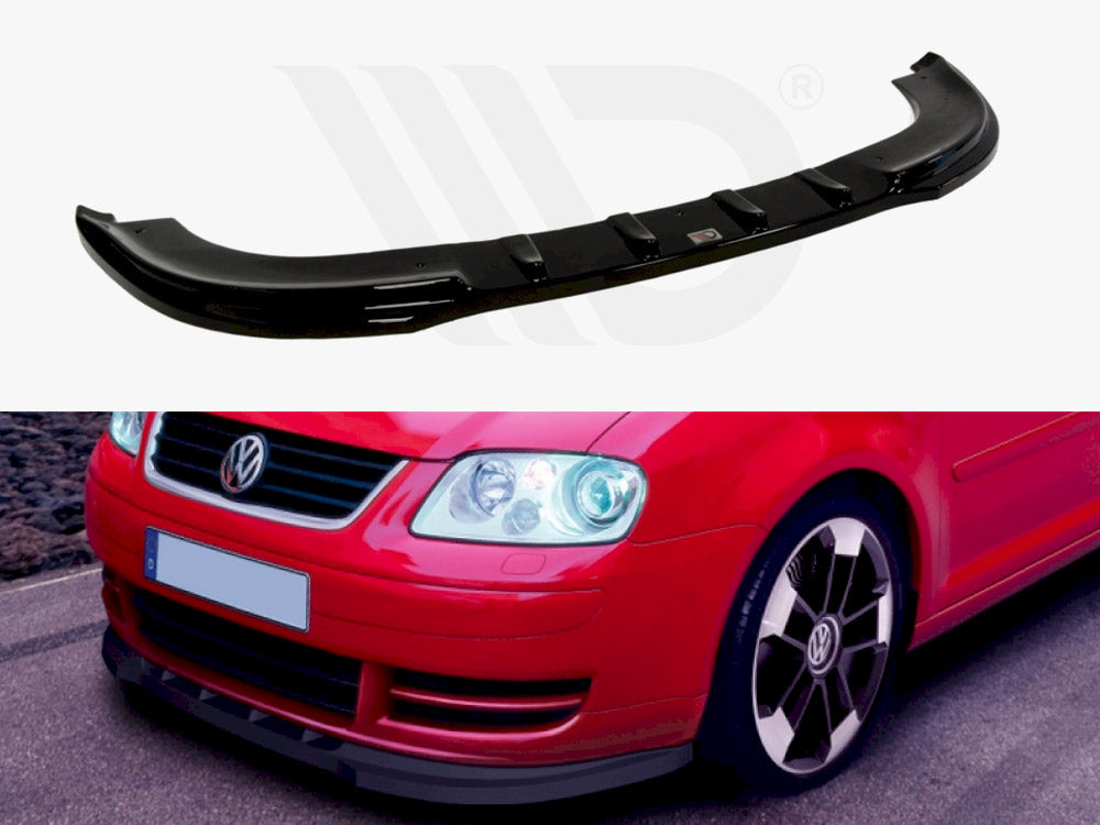 Maxton Design VW-TOUR-1-FD1T Front Splitter VW Touran | ML Performance UK Car Parts