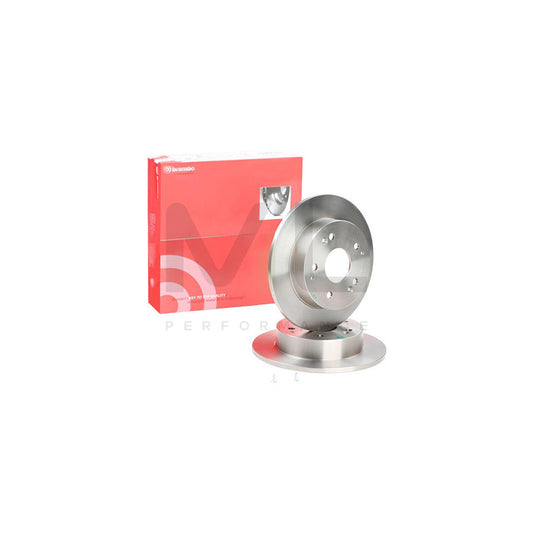 BREMBO 08.5803.30 Brake Disc for HONDA Civic VII Hatchback (EU, EP, EV) Solid, with bolts/screws | ML Performance Car Parts