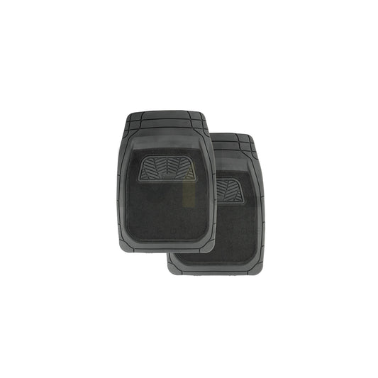 Michelin Tailored 009084 Floor mat set Elastomer, Front, Quantity: 2, Black | ML Performance Car Parts