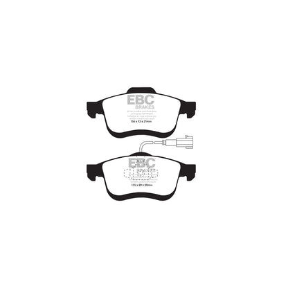 EBC DP22010/2 Chrysler Lancia Delta Greenstuff Front Brake Pads - Bosch Caliper 2 | ML Performance UK Car Parts