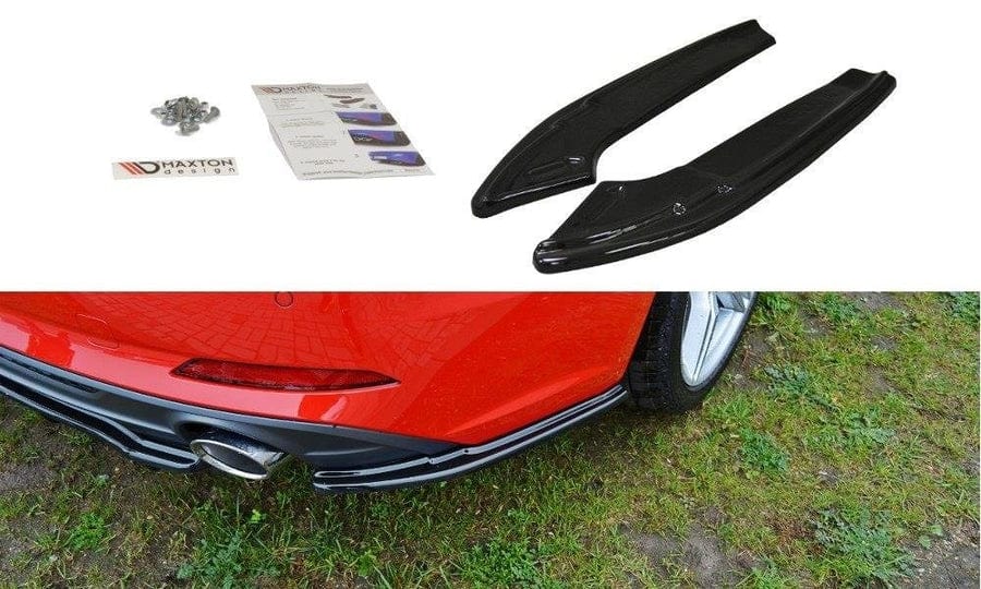 Maxton Design AU-A5-2-SLINE-RSD1T Rear Side Splitters Audi A5 S-Line F5 Coupe | ML Performance UK Car Parts
