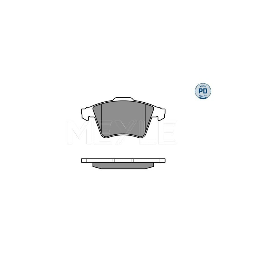 Meyle 025 237 4919/Pd Brake Pad Set For VW Touareg