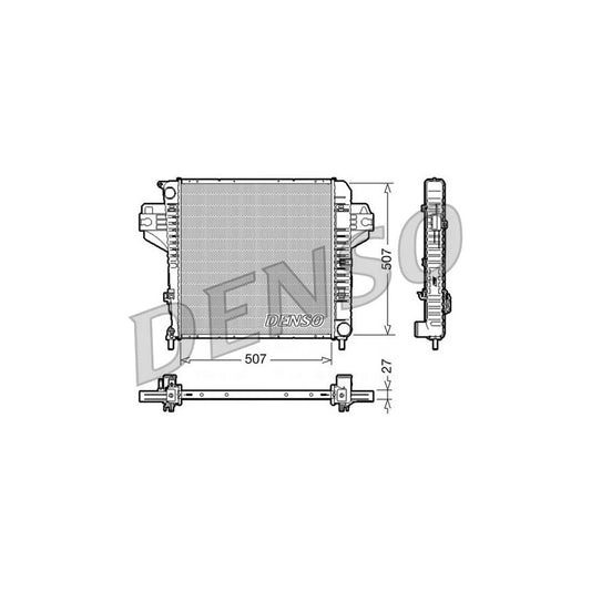 Denso DRM06030 Drm06030 Engine Radiator For Jeep Cherokee Iii (Kj) | ML Performance UK