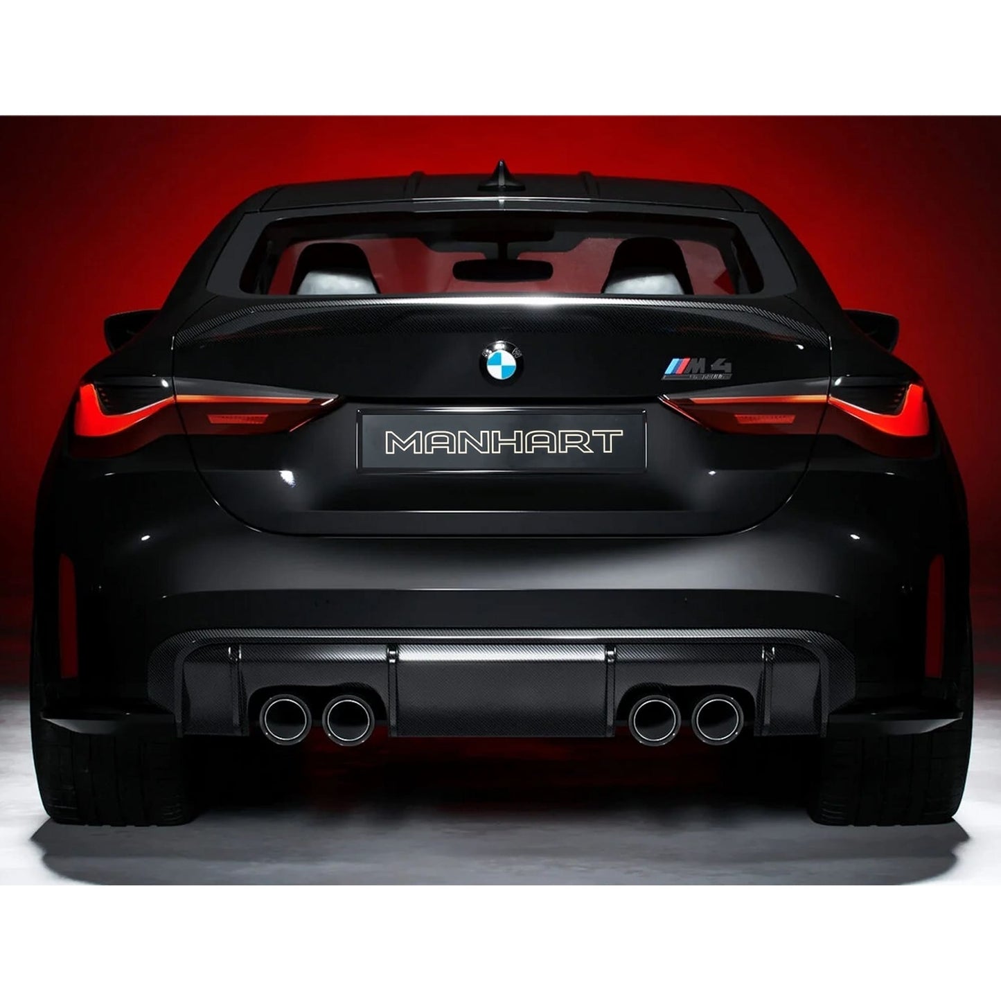 MANHART CARBON REAR DIFFUSER M PERFORMANCE FOR BMW G8X M3 / M4 (COMPETITION / CSL)