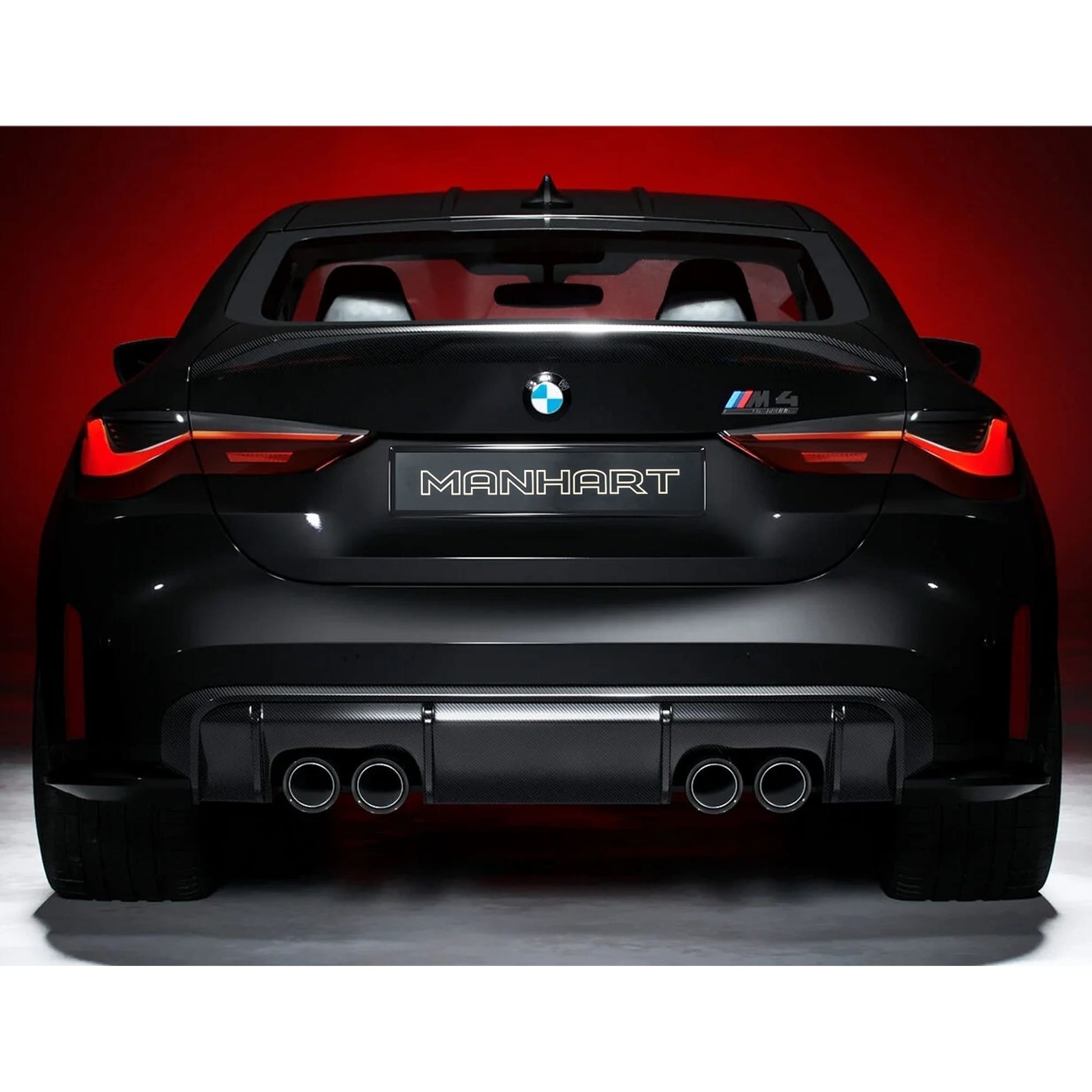 MANHART CARBON REAR DIFFUSER M PERFORMANCE FOR BMW G8X M3 / M4 (COMPETITION / CSL)