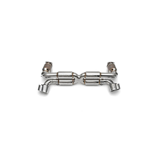 Fabspeed Porsche 996 GT2 70mm Supersport X- Pipe Exhaust System (2001-2005) | ML Performance UK