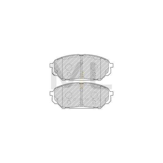 Ferodo Premier Eco Friction Fdb1954 Brake Pad Set With Acoustic Wear Warning, With Piston Clip, With Accessories | ML Performance Car Parts