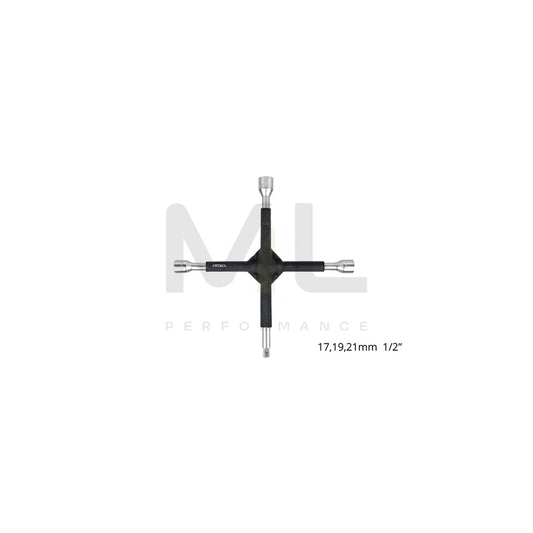 AMiO 02402 Spider wheel brace Steel, Spanner size: 17, 19, 21 | ML Performance Car Parts