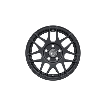 Forgestar F1727B567N26 17x4.5 F14 Drag Semi Concave 5x114.3 ET-26 BS1.7 Satin Black Drag Racing Wheel