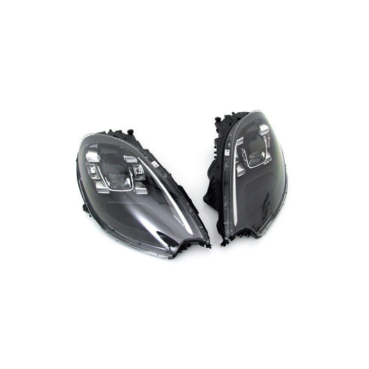 Genuine Porsche Black Led Headlamps Porsche Macan Lhd Cars | ML Performance UK Car Parts