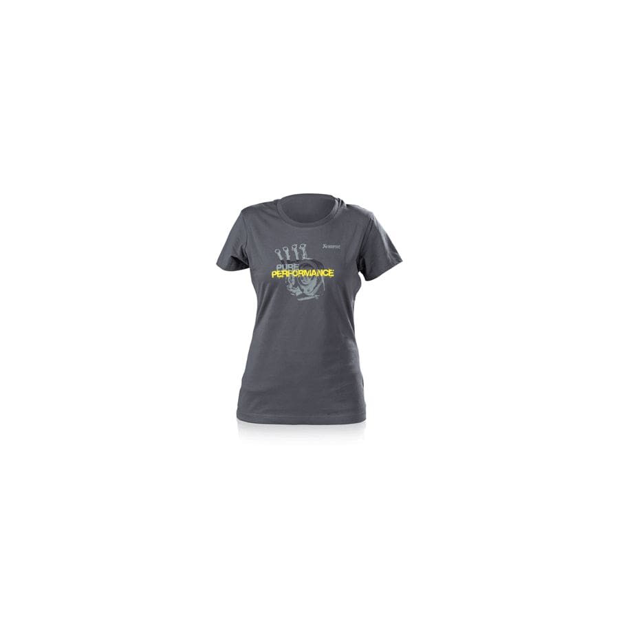 Akrapovic Lifestyle T-shirt Pure Performance Women's Grey | ML Performance UK Car Parts