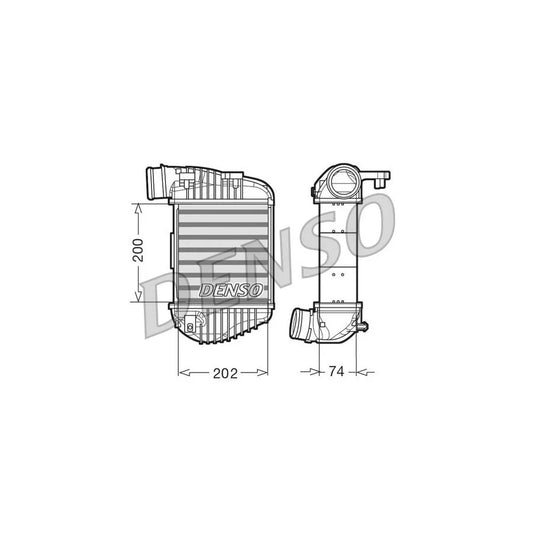 Denso DIT02023 Dit02023 Intercooler For Audi A6 | ML Performance UK