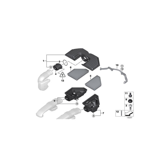 Genuine BMW 13717558729 E70 O-Ring (Inc. X5 4.8i) | ML Performance UK Car Parts