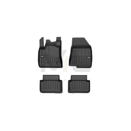 FROGUM Tailored, ProLine 3D427303 Floor mat set for DACIA Logan II MCV (L8) Elastomer, Front and Rear, Quantity: 4, Black | ML Performance Car Parts