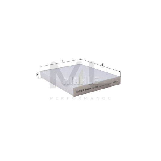 MAHLE ORIGINAL LA 1226 Pollen filter for KIA Soul II (PS) Particulate Filter | ML Performance Car Parts