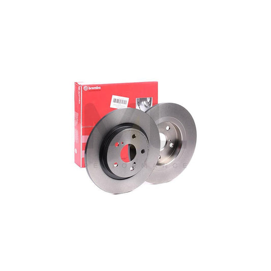 BREMBO 08.B045.11 Brake Disc for TOYOTA AVENSIS Solid, Coated | ML Performance Car Parts