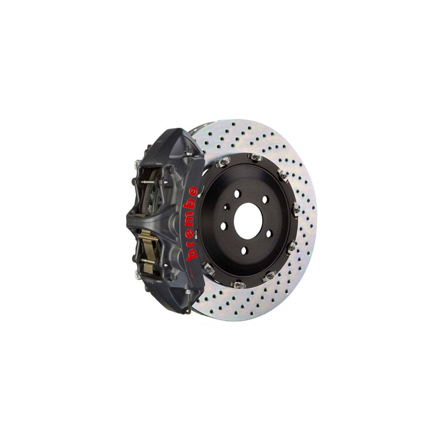 Brembo 1N1.9058AS BMW Front GT-S 6-Pistons Drilled 2-piece Big Brake Kit 380x34mm (Inc. 530I, 540I) | ML Performance UK Car Parts