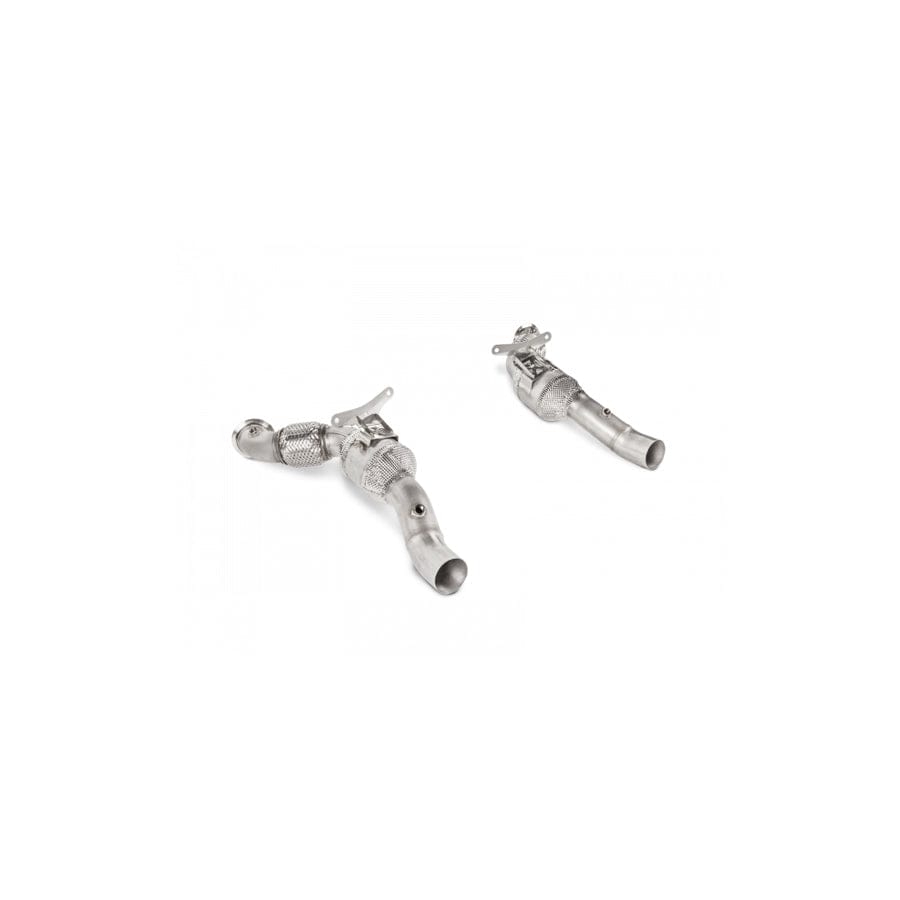 Akrapovic L-FE/SS/1 Ferrari 488 Link Pipe Set w Cat (SS) | ML Performance UK Car Parts