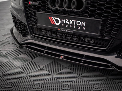 Maxton Design Audi A6 Rs6 Look C7 (2011-2017) Front Splitter