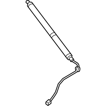 Genuine Lexus 68910-79019 O/S NX Phase 1 Electric Boot Strut