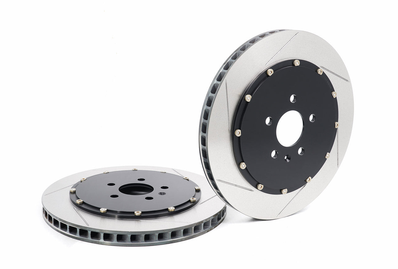 Paragon 2-Piece Brake Discs Rear Pair 356mm x 28mm (14.02" x 1.10") - Macan (95B) Mk1 3.6 Turbo