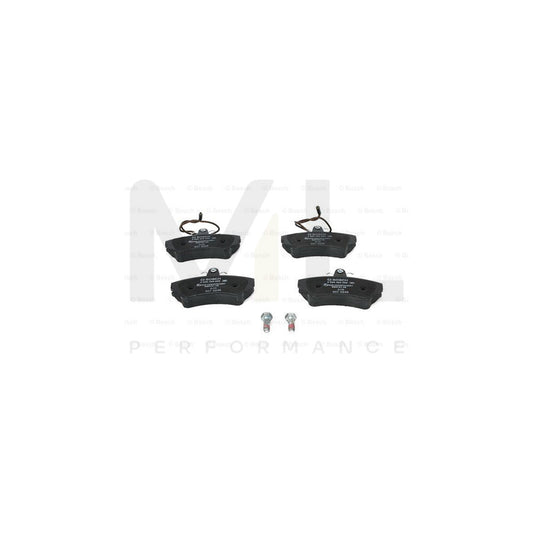 Bosch 0986494056 Brake Pad Set For Renault Espace Ii (J63/S63) With Integrated Wear Sensor, With Anti-Squeak Plate, With Bolts/Screws, With Accessories BP551 | ML Performance Car Parts