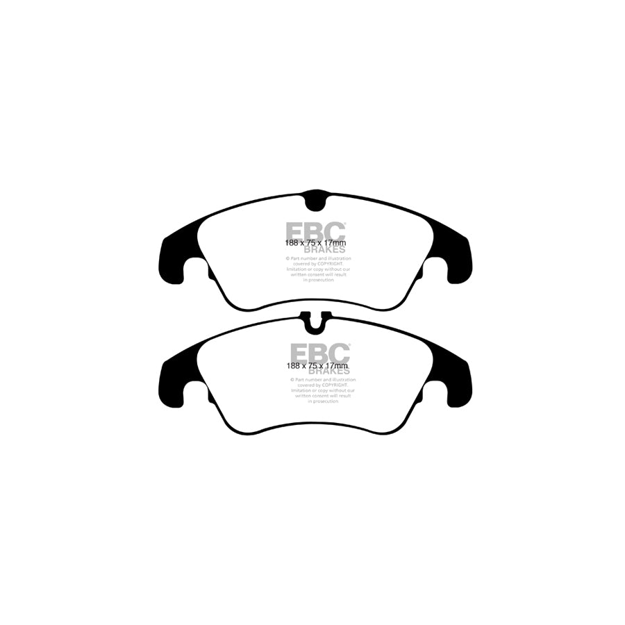 EBC DP51986NDX Bluestuff NDX Trackday and Race Brake Pads 2 | ML Performance UK Car Parts