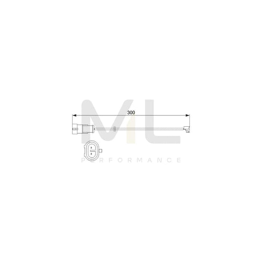 BOSCH 1 987 473 535 Brake pad wear sensor for IVECO Daily | ML Performance Car Parts