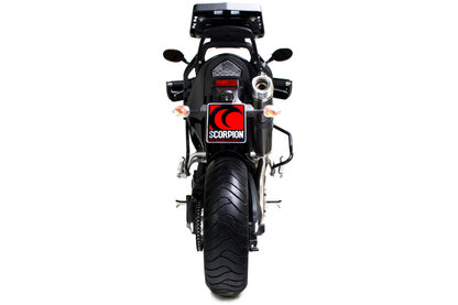 Scorpion ETR63CEO Triumph Tiger 1050 Factory Oval Slip-On - Carbon Fibre Sleeve | ML Performance UK UK