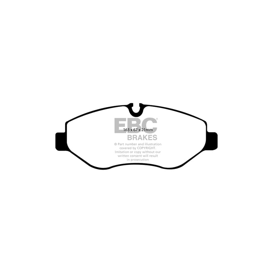 EBC PD40K2228 Mercedes-Benz W447 Vito Ultimax Pad & Plain Disc Kit - Brembo Caliper 2 | ML Performance UK Car Parts