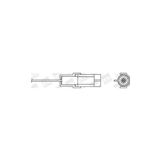 Beru OZU015 Lambda Sensor For Suzuki Swift Ii Hatchback (Ea, Ma)