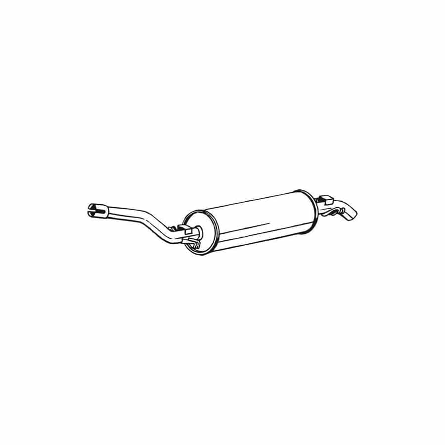 Bosal 278-013 Rear Silencer
