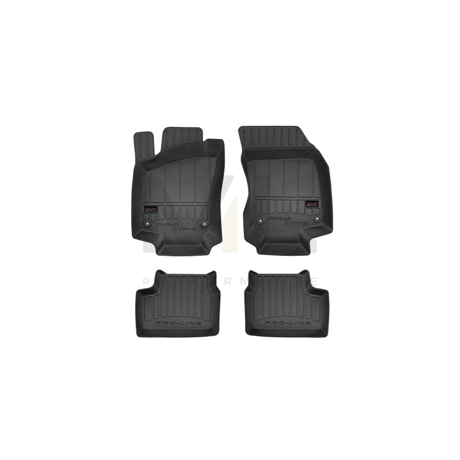FROGUM Tailored 3D407091 Floor mat set for OPEL ASTRA Elastomer, Front and Rear, Quantity: 4, Black | ML Performance Car Parts