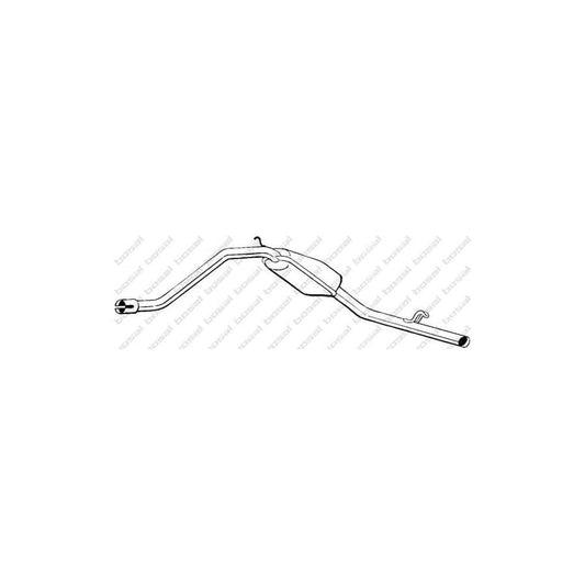 Bosal 277-173 Rear Silencer For Volvo 66