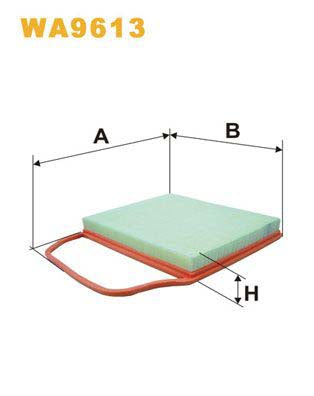 WIX Filters WA9613 Air Filter