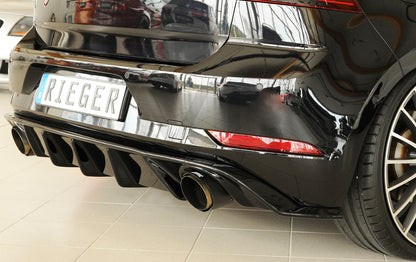 Rieger 00088160 VW Mk7 Golf GTI Rear Diffuser 5 | ML Performance UK Car Parts