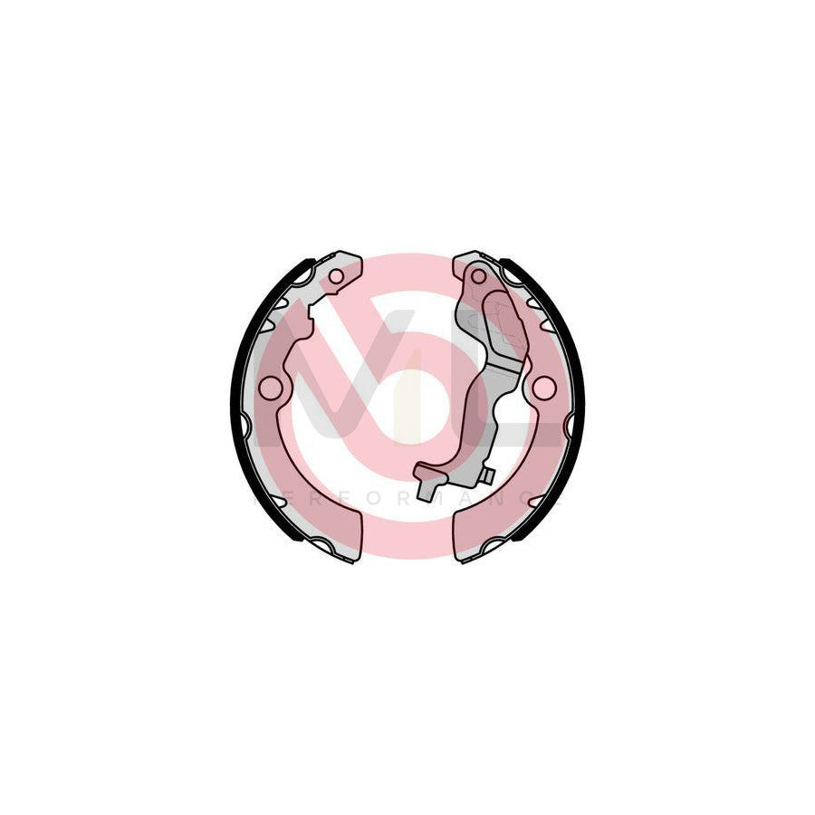 BREMBO S 79 528 Brake Shoe Set with handbrake lever | ML Performance Car Parts