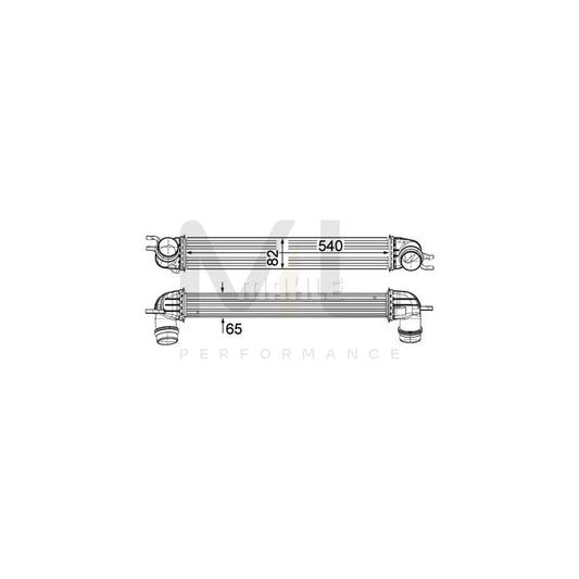 MAHLE ORIGINAL CI 375 000P Intercooler | ML Performance Car Parts