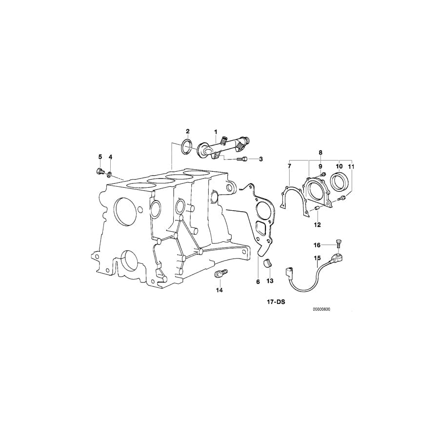 Genuine BMW 11119066453 E36 Gasket Set Engine Block Asbesto Free (Inc. 316i, 316g & Z3 1.8) | ML Performance UK Car Parts