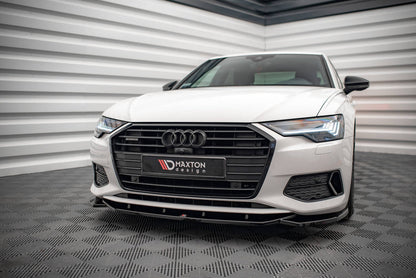 Maxton Design Audi A6 C8 Front Splitter V.1