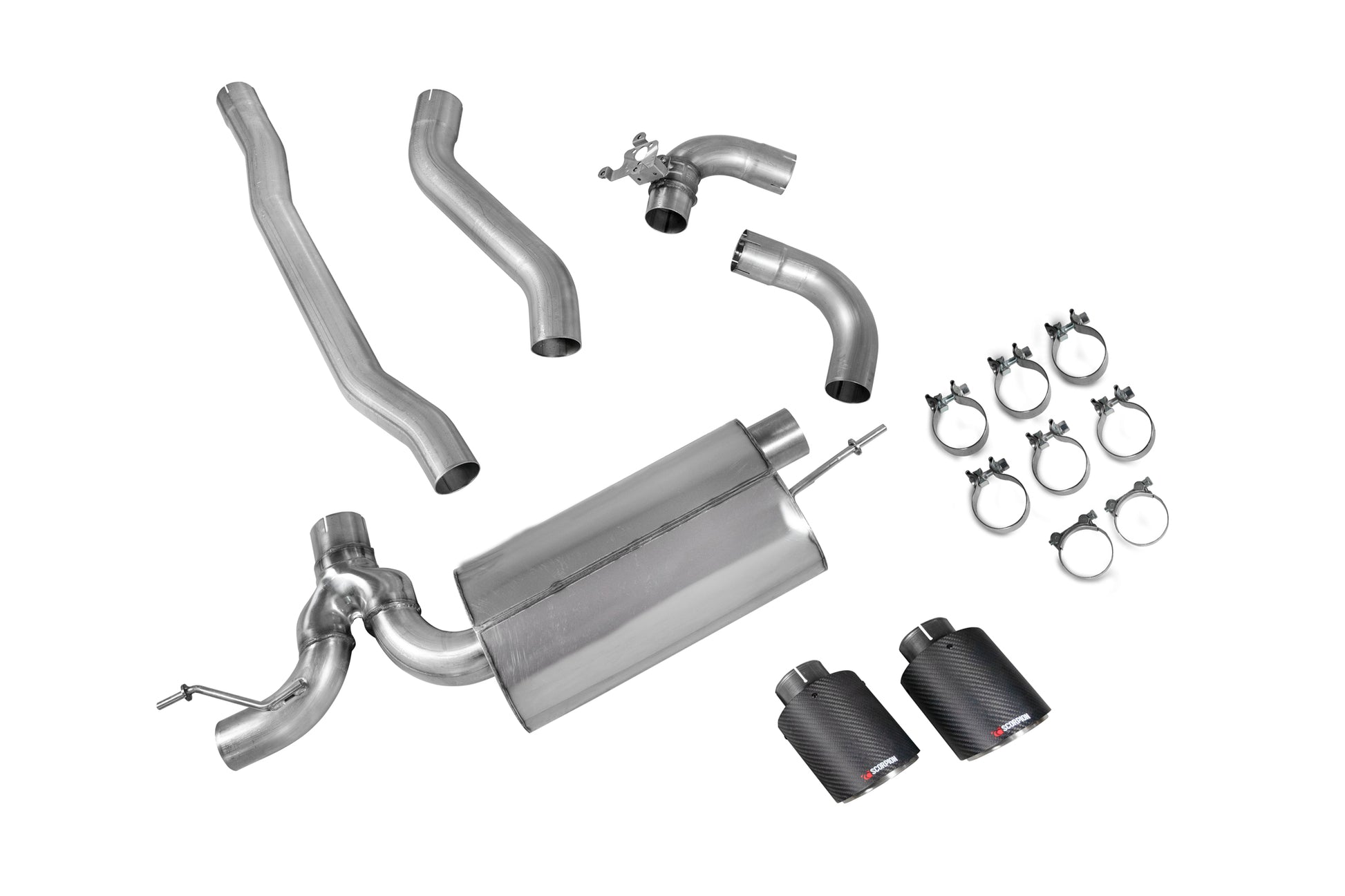 Scorpion SBM085CF BMW 128ti F40 Gpf-Back System With Electronic Valve | ML Performance UK UK