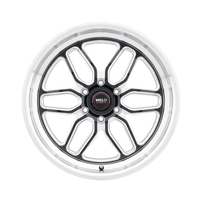 Weld S10929584P25 Laguna S109 Wheel 22x9.5 6x139.7 ET25 BS6.23 Gloss Black MIL - DIA