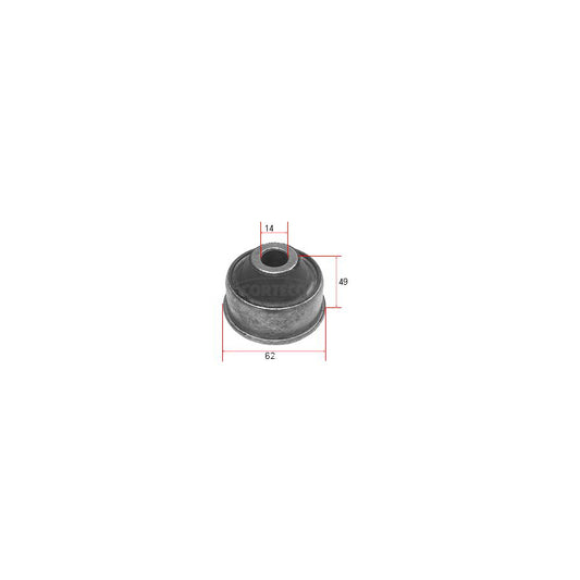 Corteco 80000099 Control Arm / Trailing Arm Bush For Peugeot 206 | ML Performance UK Car Parts