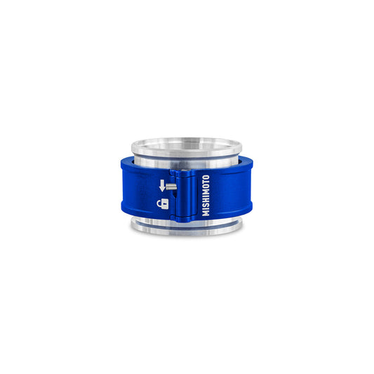 Mishimoto MMCLAMP-QD-25BL 2.5in Quick Release Clamp Assembly - Blue