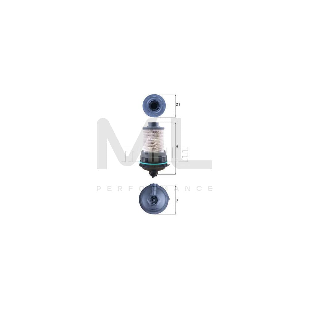 MAHLE ORIGINAL KX 532 Fuel filter Filter Insert | ML Performance Car Parts