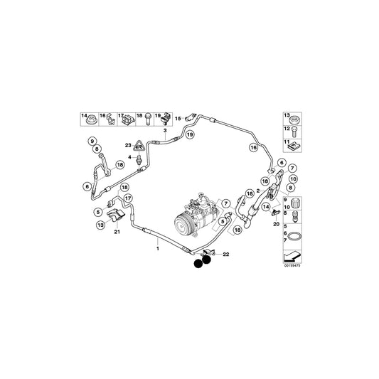 Genuine BMW 11427789289 F21 E61 Clip Nut M6-ZNS3 (Inc. X1 25dX, 730dX & Cooper D 2.0) | ML Performance UK Car Parts