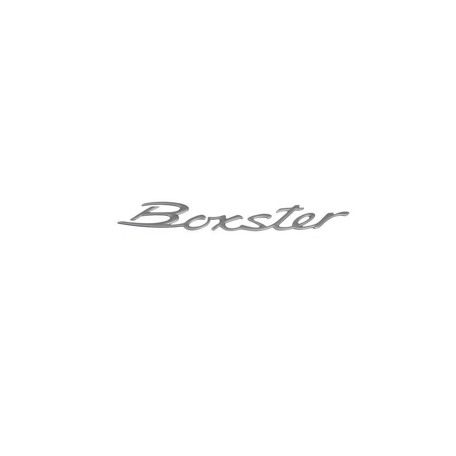 Genuine Porsche Boxster - Badge, Titanium Metallic Porsche 986 / 987 | ML Performance UK Car Parts